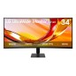 LG 34U601B-B écran plat de PC 86,4 cm (34") 3440 x 1440 pixels Dual WQHD LCD Noir