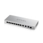 Zyxel XGS1250-12 Géré L2 10G Ethernet (100/1000/10000) Gris Zyxel XGS1250-12 Géré L2 10G Ethernet (100/1000/10000) Gris