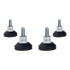 B-TECH DROP B-TECH BT856-FEET - ajustable - noir - BT856-FEET/B