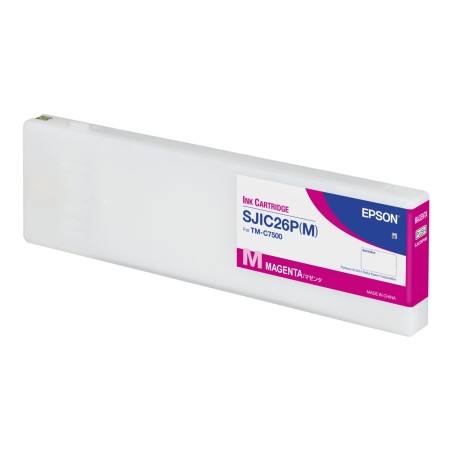 Epson SJIC26P(M): Ink cartridge for ColorWorks C7500 (Magenta)