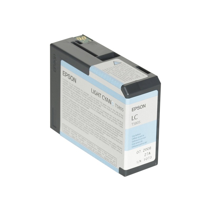 Epson Encre Pigment Cyan Clair SP 3800/3880 (80ml) Epson Encre Pigment Cyan Clair SP 3800/3880 (80ml)