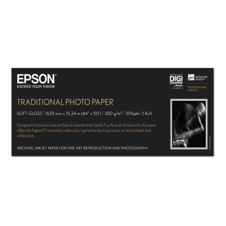 Epson Pap Photo Traditionnel 300g 64" x 15m
