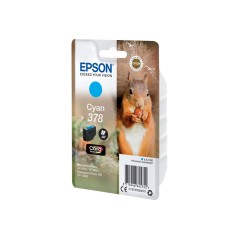 Epson Squirrel Singlepack Cyan 378 Claria Photo HD Ink