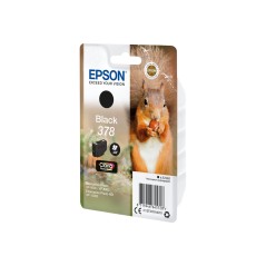 Epson Squirrel Singlepack Black 378 Claria Photo HD Ink