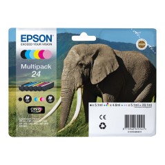 Epson Elephant Multipack 6-colours 24 Claria Photo HD Ink