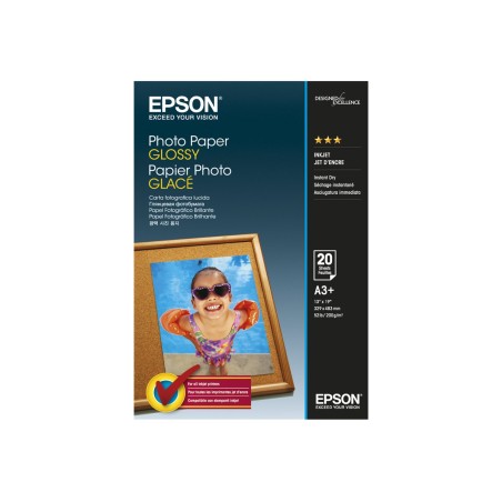 Epson Photo Paper Glossy - A3+ - 20 Feuilles