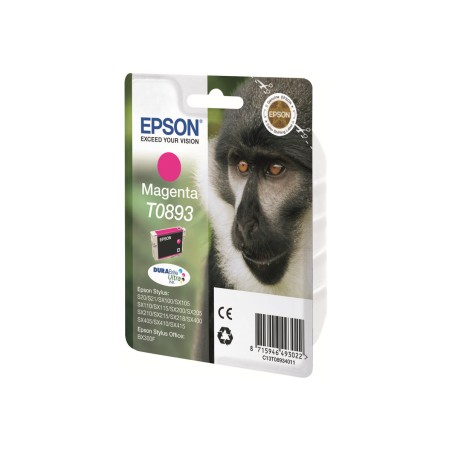 Epson Monkey Encre magenta DURABrite Ultra Singe T0893