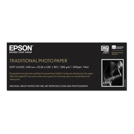 Epson Pap Photo Traditionnel 300g 24" x 15m