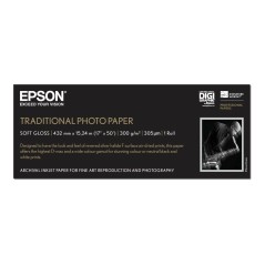 Epson Pap Photo Traditionnel 300g 17" x 15m