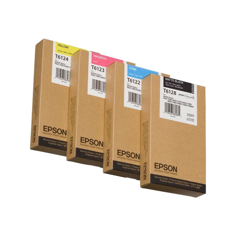 Epson Encre Pigment Cyan SP 7400/7450/9400/9450 (220ml) Epson Encre Pigment Cyan SP 7400/7450/9400/9450 (220ml)