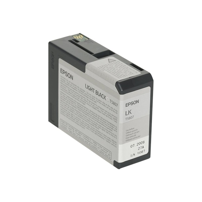Epson Encre Pigment Gris SP 3800/3880 (80ml) Epson Encre Pigment Gris SP 3800/3880 (80ml)