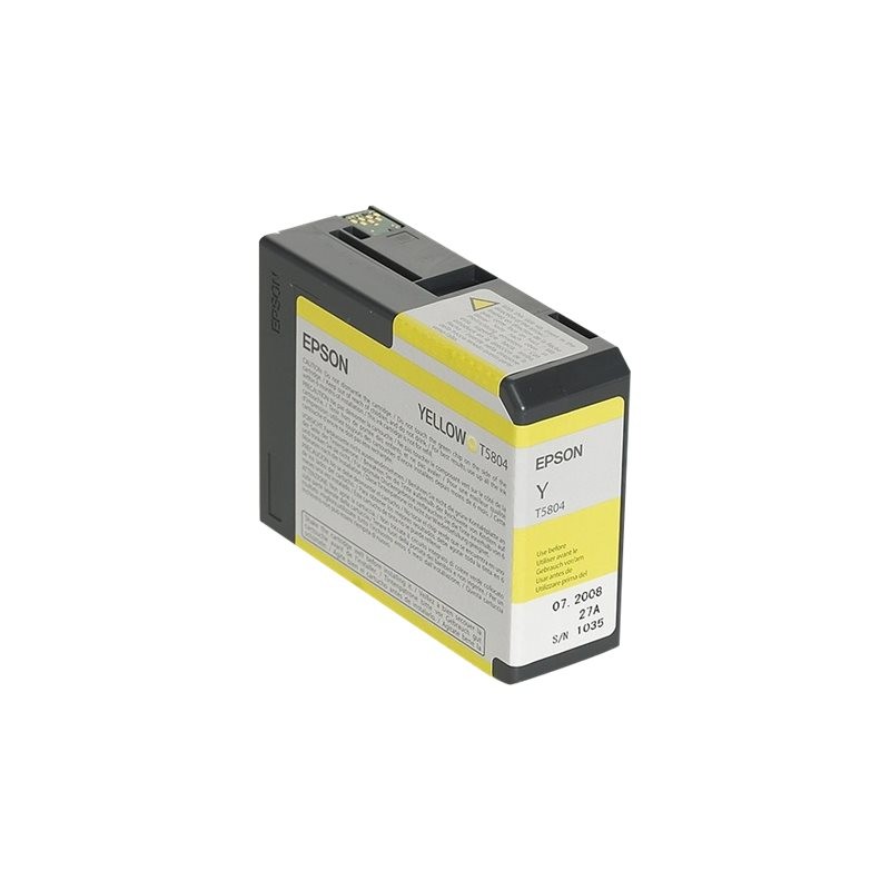 Epson Encre Pigment Jaune SP 3800/3880 (80ml) Epson Encre Pigment Jaune SP 3800/3880 (80ml)