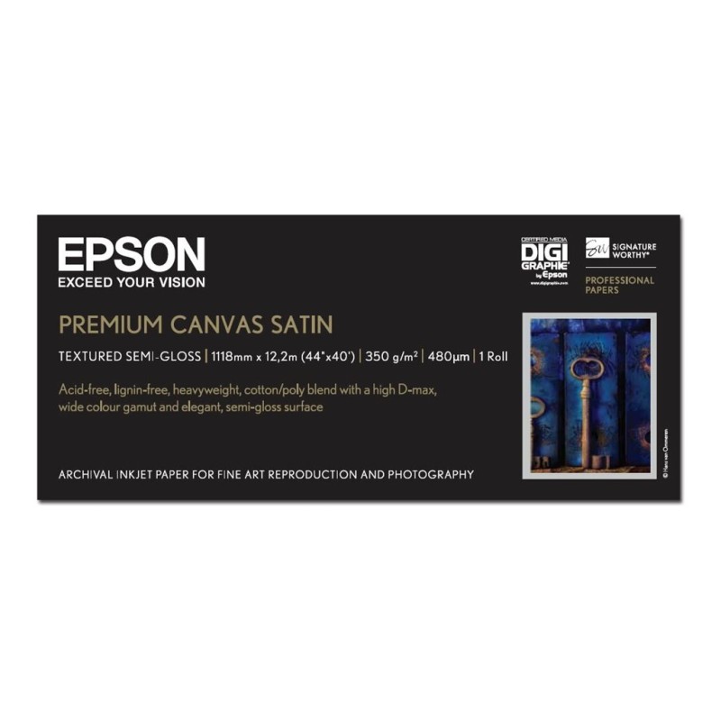 Epson Toile Premium Canvas Satin 350g 44" (1,118x12,2m)