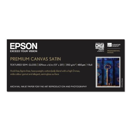 Epson Toile Premium Canvas Satin 350g 13" (0,33x6,1m)