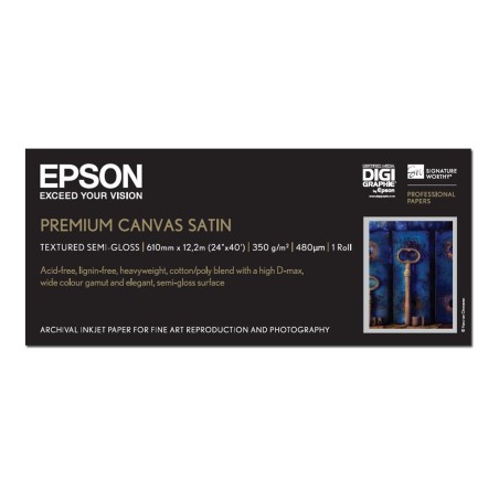 Epson Toile Premium Canvas Satin 350g 24" (0,610x12,2m)