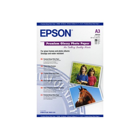 Epson Pap Photo Premium Glacé A3 (20f./255g)