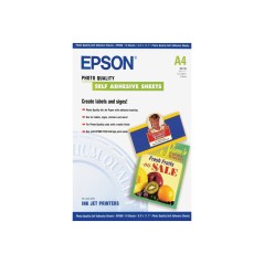 Epson Self-Adhesive Photo Paper - A4 - 10 Feuilles