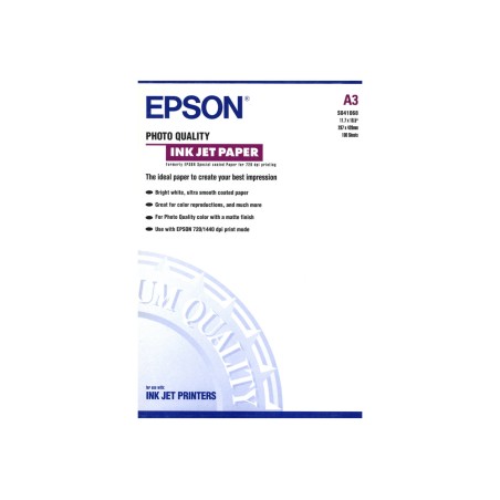 Epson Pap Couché Qual Photo A3 (100f./102g)