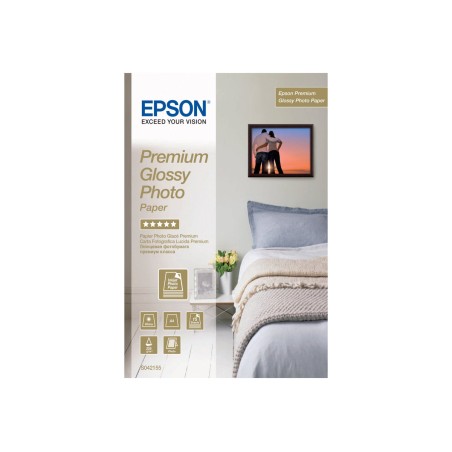 Epson Premium Glossy Photo Paper - A4 - 15 Feuilles
