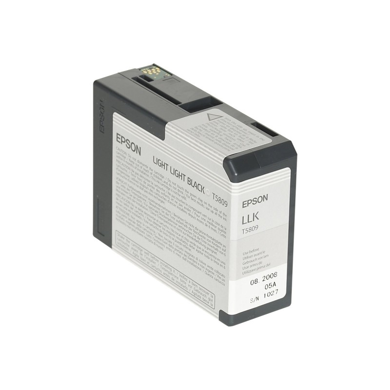 Epson Encre Pigment Gris Clair SP 3800/3880 (80ml) Epson Encre Pigment Gris Clair SP 3800/3880 (80ml)