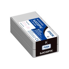 Epson SJIC22P(K): Ink cartridge for ColorWorks C3500 (Black)