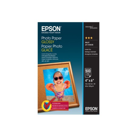 Epson Photo Paper Glossy - 10x15cm - 500 Feuilles