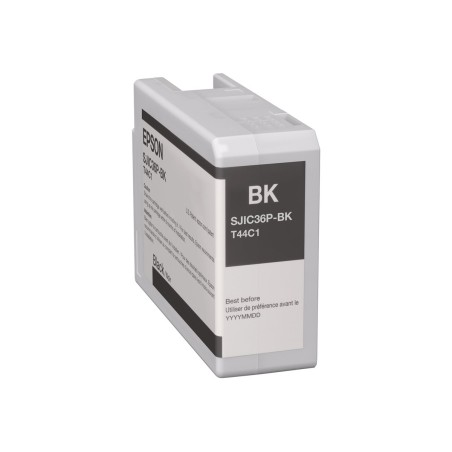 Epson SJIC36P(K): Ink cartridge for ColorWorks C6500/C6000 (Black)