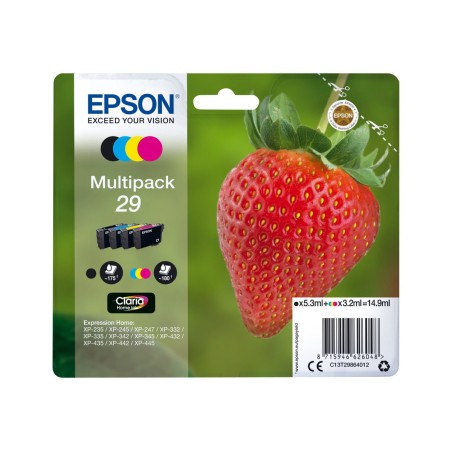 Epson Strawberry Multipack "Fraise" 29 - Encre Claria Home N,C,M,J