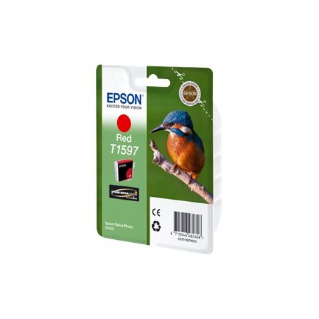 Epson Cartouche "Martin-pêcheur" - Encre UltraChrome Hi-Gloss2 Rouge