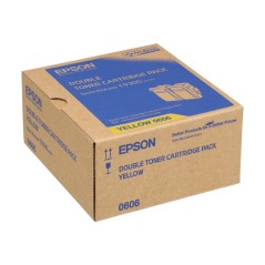 Epson Pack 2 Toners Jaune (2 x 7 500 p)