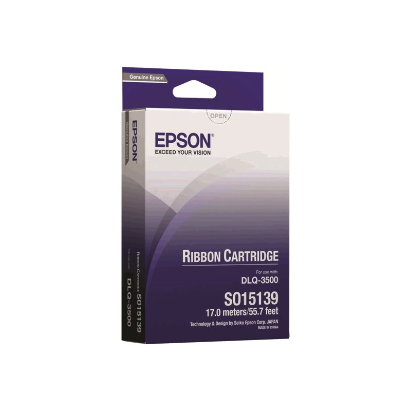 Epson Ruban noir DLQ-3000/+/3500 (9 millions de caractères) Epson Ruban noir DLQ-3000/+/3500 (9 millions de caractères)