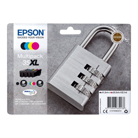 Epson Padlock Encre DURABrite Ultra multipack 4 couleurs Cadenas 35XL