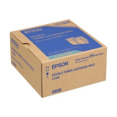 Epson Pack 2 Toners Cyan (2 x 7 500 p)