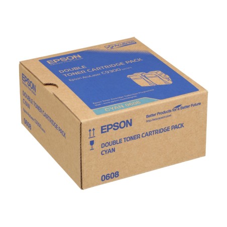 Epson Pack 2 Toners Cyan (2 x 7 500 p)