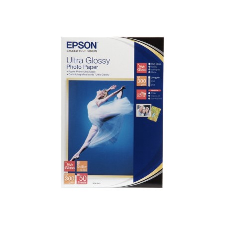 Epson Ultra Glossy Photo Paper - 10x15cm - 50 Feuilles