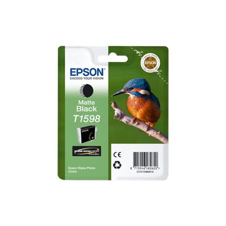 Epson Cartouche "Martin-pêcheur" - Encre UltraChrome Hi-Gloss2 Noir Mat