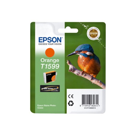 Epson Cartouche "Martin-pêcheur" - Encre UltraChrome Hi-Gloss2 Orange