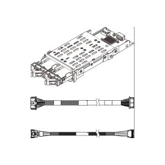 Lenovo - M.2 RAID B540p 2HS SATA/NVMe Kit - 4XH7A96836