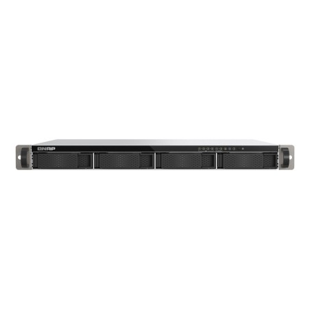 1U 4-bay 3.5"+2xE1.S rackmount NAS Intel