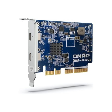 Dual-port USB 4 expansion card PCIe Gen4