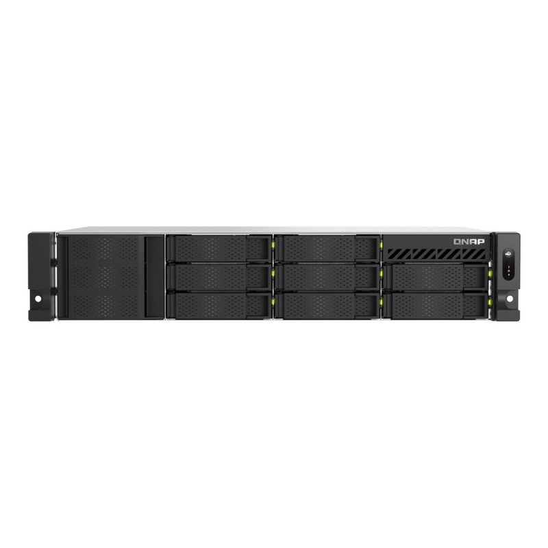2U 8-bay 3.5"+2xE1.S short-depth rackmou
