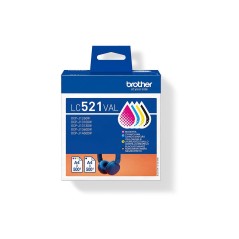 Brother LC521VAL Cartouche d'encre originale de - multipack