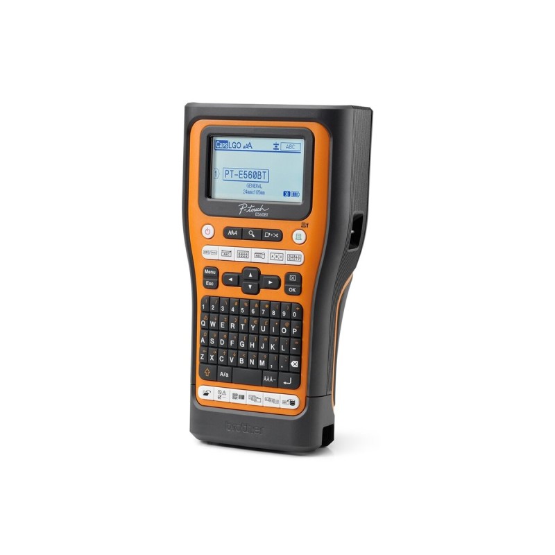 Brother PT-E560BTVP imprimante pour étiquettes Transfert thermique 180 x 180 DPI 20 mm/sec Avec fil &sans fil HSE/TZe Bluetooth