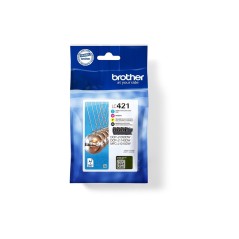 Brother LC421VAL - Pack de 4 cartouches d'encre originales
