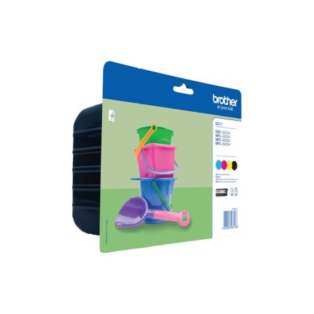 Brother LC221VALBP - Pack de cartouches d'encre originales