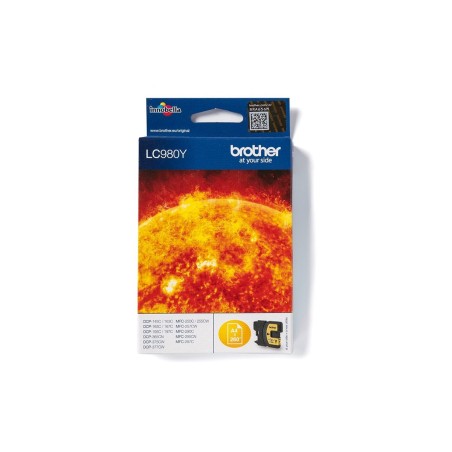 Brother LC980Y - Cartouche d'encre originale – Jaune