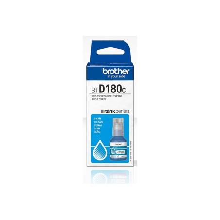 Brother BTD180C Bouteille d'encre cyan originale