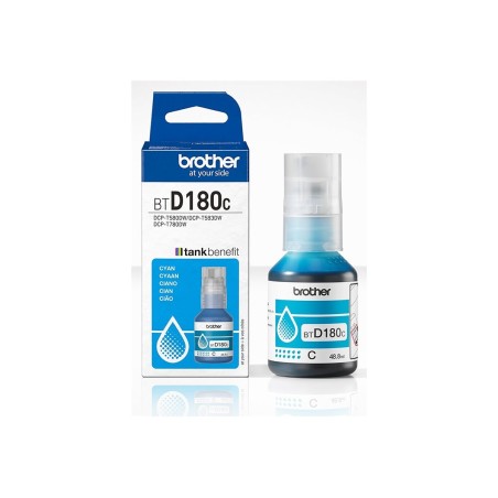 Brother BTD180C Bouteille d'encre cyan originale