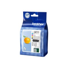 Brother LC3211VAL - Pack de cartouches d'encre originales