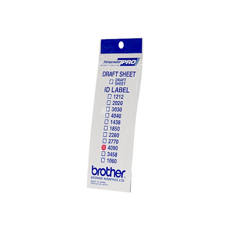 Brother ID4090 étiquette à imprimer Blanc Brother ID4090 étiquette à imprimer Blanc
